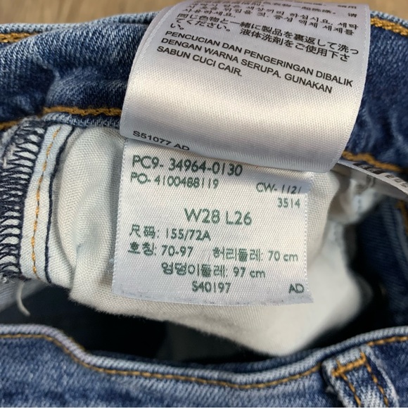 Levi’s Wedgie Straight Button Fly Jeans - Picture 5 of 9
